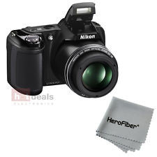 Nikon Coolpix L320 16.1MP Digital Camera with 26x Optical Zoom- BLACK